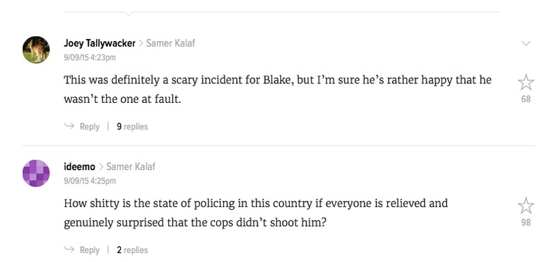 Illustration for article titled Interesting new comment style at Deadspin